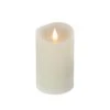 National Tree Company 3x5 HGTV Home Collection Flameless Heritage Pillar Candle, Ivory