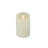 National Tree Company 4x6 HGTV Home Collection Flameless Heritage Pillar Candle, Ivory