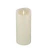 National Tree Company 4x10 HGTV Home Collection Flameless Heritage Pillar Candle, Ivory
