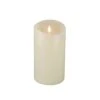 National Tree Company 5x9 HGTV Home Collection Flameless Heritage Pillar Candle, Ivory