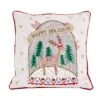 National Tree Company 18" HGTV Home Collection Snow Globe Christmas Pillow