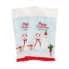 National Tree Company 18" HGTV Home Collection Merry Christmas Llamas Guest Towel Pair
