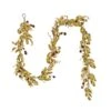 National Tree Company 9 Ft. HGTV Home Collection Metallic Gold Laurel Garland