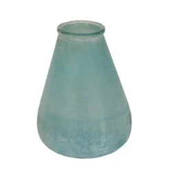 National Tree Company 13" HGTV Home Collection Buried Vase, Turquoise