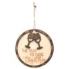 National Tree Company 2021 "The Year We Came Together" Wood Christmas Ornament With Hanging Loop, 3 In