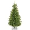 National Tree Company Artificial Slim Christmas Tree, Green, Natural Fraser Fir, Includes Stand, 4.5 Feet