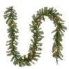 National Tree Company Pre Lit Artificial Garland, Norwood Fir, Green, Decorated With Multicolor Lights, Plug In, Christmas Collection, 9 Feet