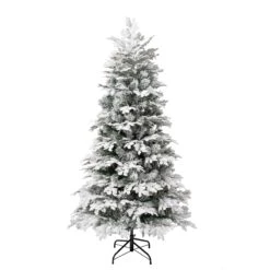 National Tree Company First Traditions Acacius Snowy Christmas Tree, 6 Ft