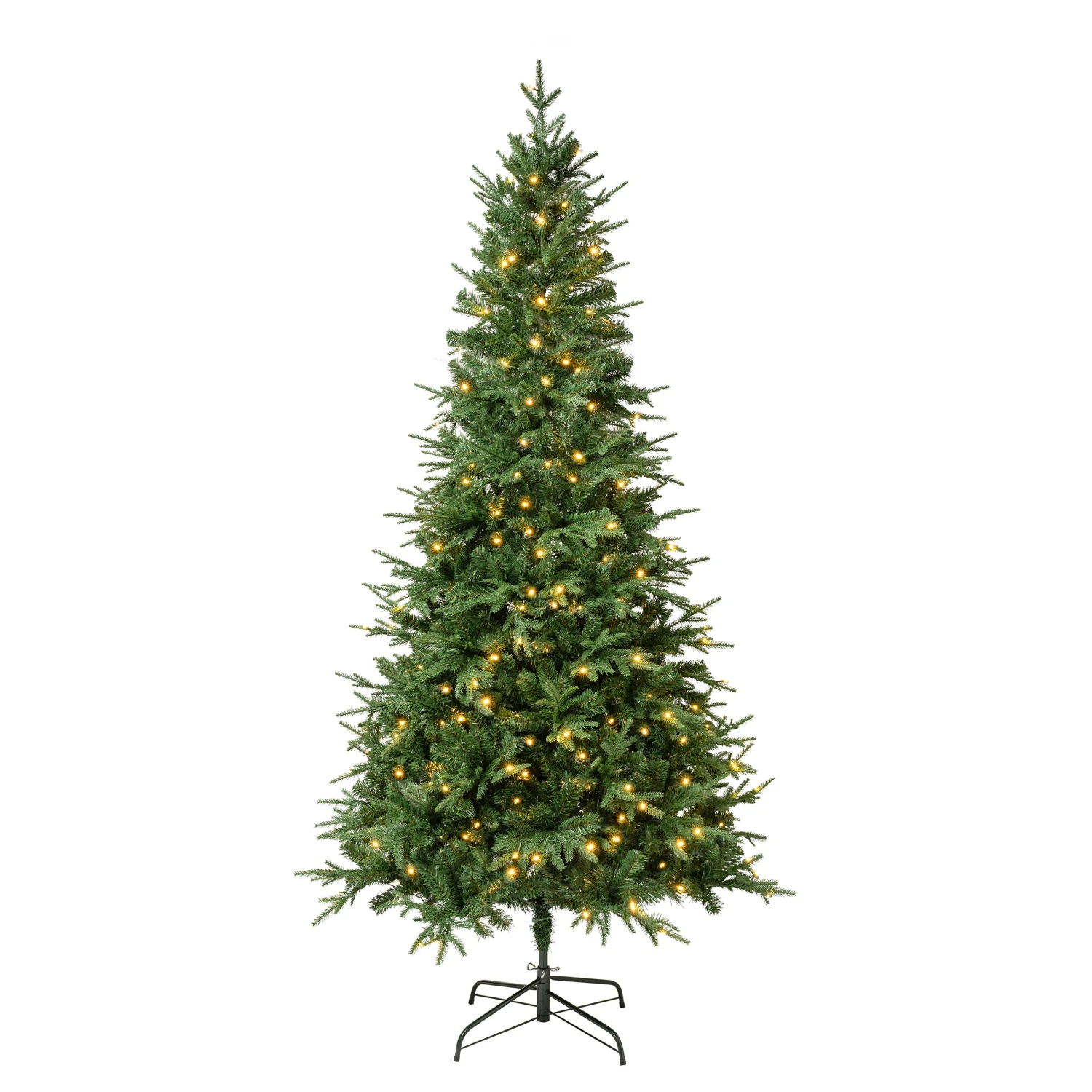 National Tree Company First Traditions Pre-Lit Duxbury Christmas Tree With Hinged Branches, Warm White LED Lights, Plug In, 7.5 Ft 1 National Tree Company First Traditions Pre-Lit Duxbury Christmas Tree With Hinged Branches, Warm White LED Lights, Plug In, 7.5 Ft