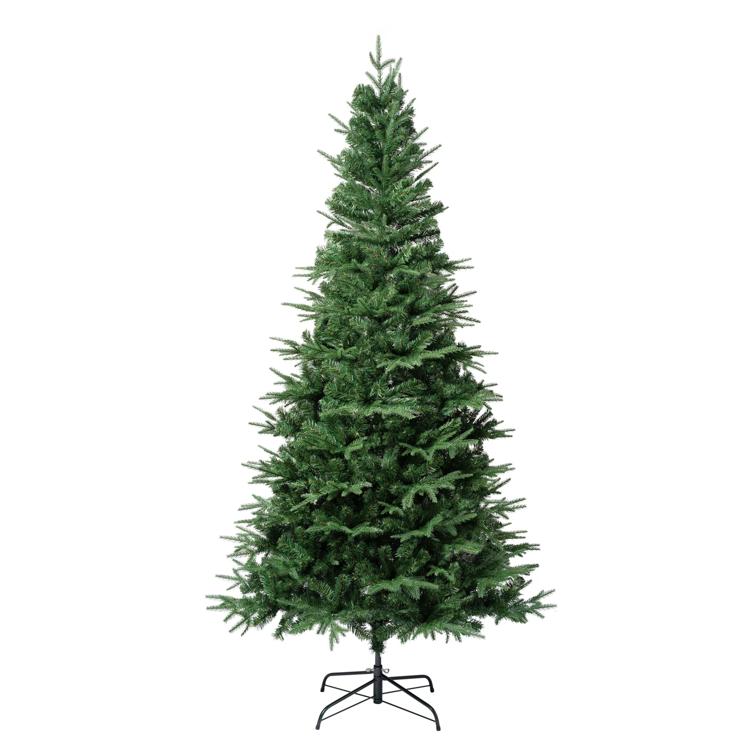 National Tree Company 7.5ft Pre-lit Artificial Millville White Hinged Tree With PowerConnect™, 550 Warm White LED Lights-UL 1 National Tree Company 7.5ft Pre-lit Artificial Millville White Hinged Tree With PowerConnect™, 550 Warm White LED Lights-UL