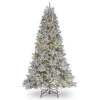 National Tree Company 6.5 Ft Iceland Fir Tree With Clear Lights