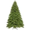 National Tree Company 12ft Pre-lit Artificial Feel Real ® Jersey Fraser Fir Hinged Tree, 2000 Clear Lights- UL