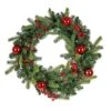 National Tree Company First Traditions 24" Scotch Creek Fir Pre-Lit Wreath