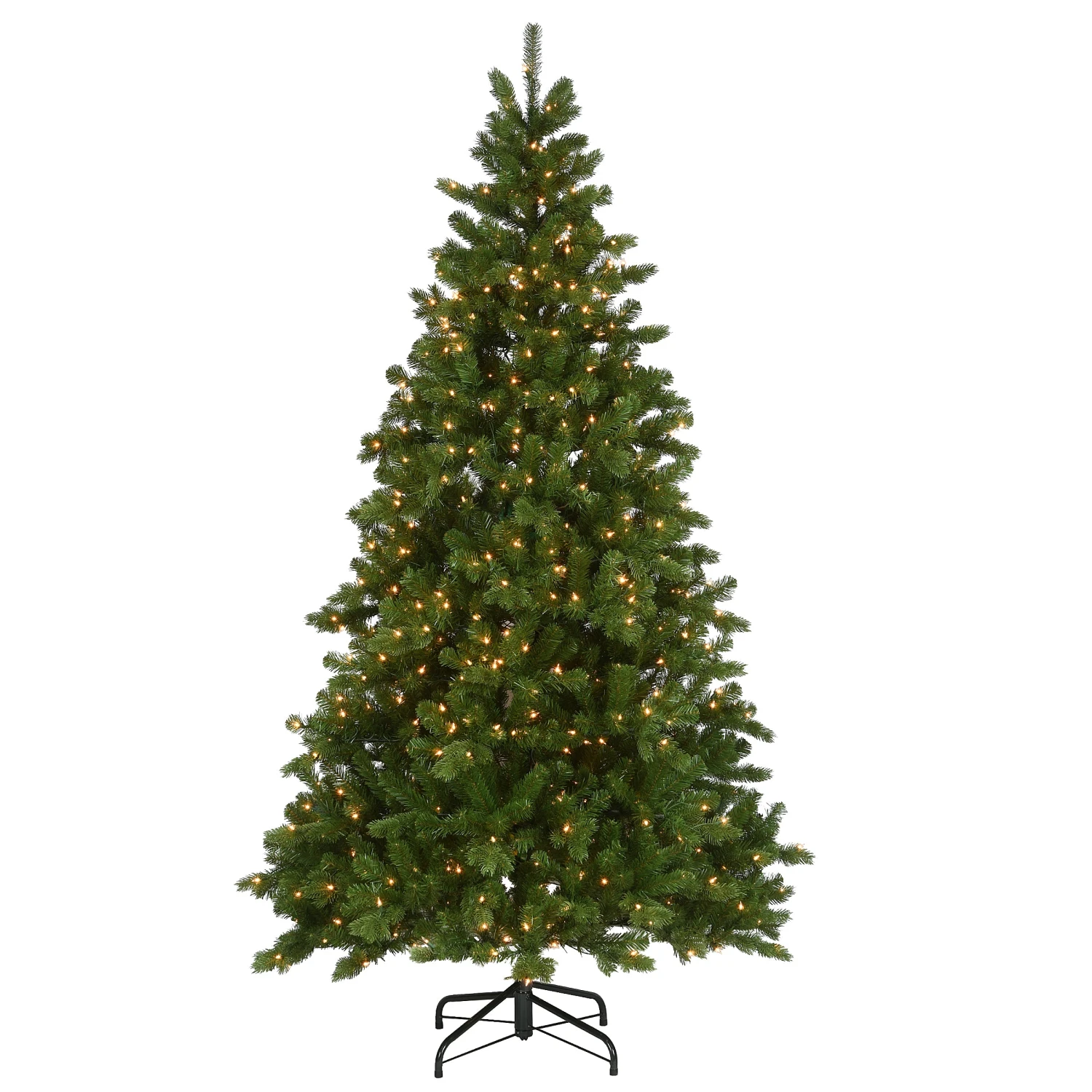 National Tree Company 7.5 Ft Victoria Spruce Tree With Clear Lights 1 National Tree Company 7.5 Ft Victoria Spruce Tree With Clear Lights