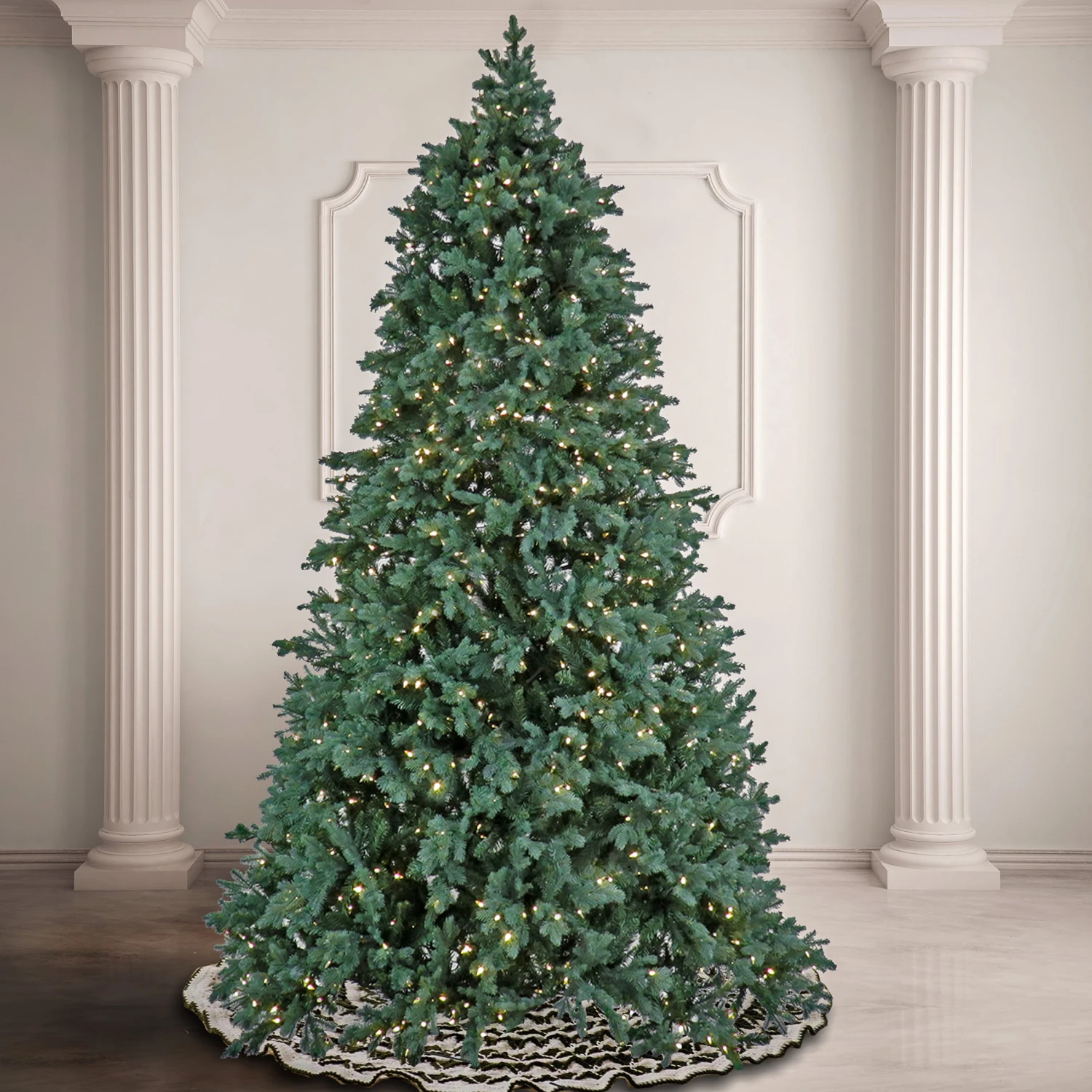 National Tree Company 9 Ft PowerConnect Wellesley Fir Tree With LED Lights 2 National Tree Company 9 Ft PowerConnect Wellesley Fir Tree With LED Lights - Image 2