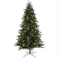 National Tree Company 7.5 Ft Pre-Lit Aspen Pine Tree With LED Lights