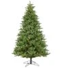 National Tree Company 10ft Pre-lit Artificial Feel Real® Christmas Norway Spruce Hinged Tree, 1700 Warm White LED Lights-UL