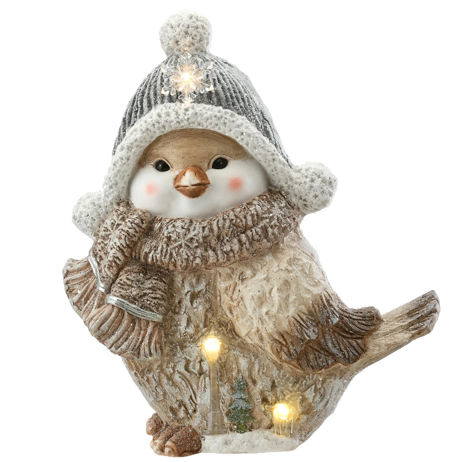 National Tree Company 16" Lighted Snowbird Figurine 1 National Tree Company 16" Lighted Snowbird Figurine