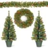 National Tree Company Promotional Assortment With Battery Operated LED Lights