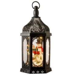 National Tree Company 15 In. Lighted Holiday Lantern