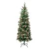 National Tree Company First Traditions Virginia Blue Pine Slim Christmas Tree With Hinged Branches, 6 Ft
