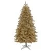 National Tree Company, Pre-Lit Artificial Platinum Metallic Christmas Tree, With Warm White Rice LED Lights, Plug In, 75 Ft